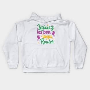 Laissez les bon temps rouler Kids Hoodie